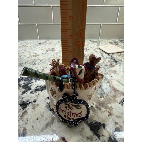 VTG Blue Sky Clayworks 2001 Heather Goldminc Christmas Store Figurine gift - Picture 11 of 16